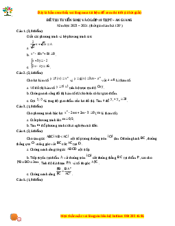 Đề thi vào 10 Toán Tỉnh An Giang năm 2023-2024