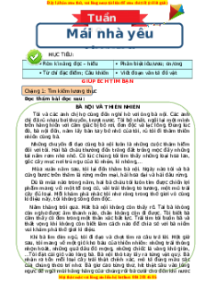 Bài tập cuối tuần Tiếng việt lớp 3 Tuần 10 Kết nối tri thức (có lời giải)