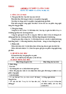 Giáo án Công nghệ lớp 3 Kết nối tri thức (CV 2345) | Giáo án Công nghệ lớp 3 mới chuẩn nhất