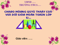 Giáo án Powerpoint Phép cộng và phép trừ phân số Toán 6 Chân trời sáng tạo