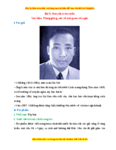 Tác giả - tác phẩm Hòa điệu với tự nhiên Ngữ văn 7 Kết nối tri thức