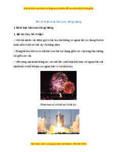 Lý thuyết Vật lý 10 Kết nối tri thức Bài 29: Định luật bảo toàn động lượng