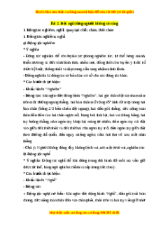 Lý thuyết Giáo dục quốc phòng 10 Cánh diều Bài 2: Đội ngũ từng người không có súng