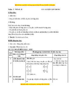 Giáo án Bài 12 Toán lớp 5: Luyện tập chung (Trang 15)