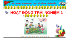 Giáo án Powerpoint Tuần 13: Em yêu chú bộ đội HĐTN lớp 1 Cánh diều