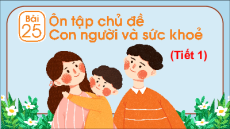 Giáo án Powerpoint Bài 25 Tự nhiên xã hội lớp 2 Chân trời sáng tạo: Ôn tập chủ đề con người và sức khoẻ