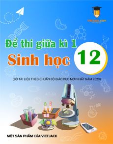 Bộ 5 đề thi giữa kì 1 Sinh học 12 có đáp án