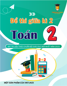 30 đề thi Toán lớp 2 Giữa kì 2 có lời giải (sách mới)