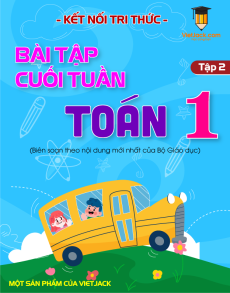 Bài tập cuối tuần Toán lớp 1 Kết nối tri thức học kì 2