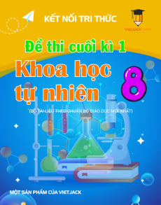 Bộ 6 đề thi cuối kì 1 KHTN 8 Kết nối tri thức Cấu trúc mới có đáp án