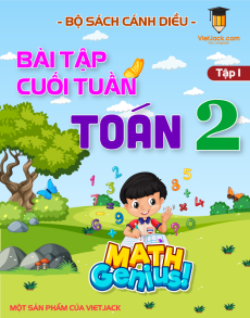 Bài tập cuối tuần Toán lớp 2 học kì 1 Cánh diều