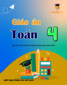 Giáo án Toán lớp 4 (sách mới) | Giáo án Toán lớp 4