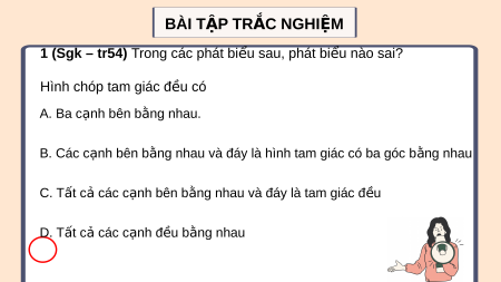 Giáo án điện tử Bài tập cuối chương 2 Toán 8 Chân trời sáng tạo