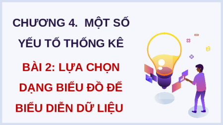 Giáo án điện tử Lựa chọn dạng biểu đồ để biểu diễn dữ liệu Toán 8 Chân trời sáng tạo