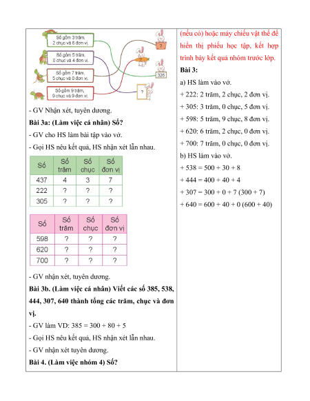 Giáo án Toán lớp 3 Kết nối tri thức (năng lực số)
