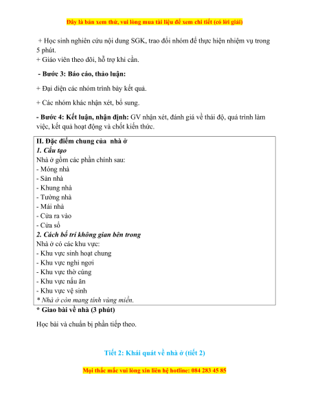 Giáo án Công nghệ 6 Kết nối tri thức (năng lực số)