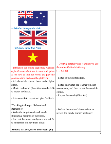 Giáo án Tiếng Anh lớp 4 Global success (năng lực số)