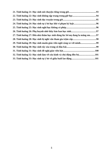 (Ôn thi Viên chức THCS) Tình huống Sư phạm