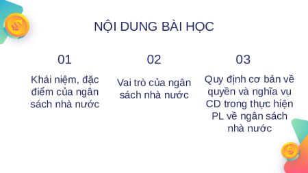 Giáo án Powerpoint Bài 5 KTPL 10 Kết nối tri thức: Ngân sách nhà nước