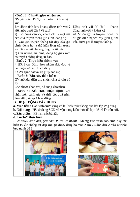 Giáo án GDCD 6 Kết nối tri thức (năng lực số)