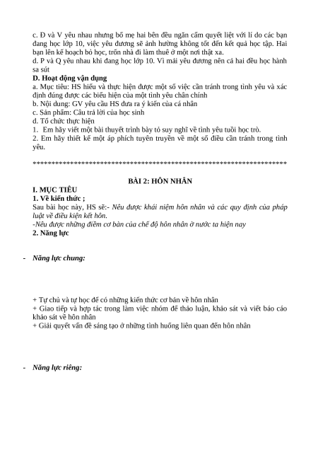 Giáo án Chuyên đề KTPL 10 Kết nối tri thức (năng lực số)