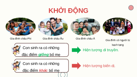 Giáo án Powerpoint Bài 36: Khái quát về di truyền học KHTN 9 Kết nối tri thức
