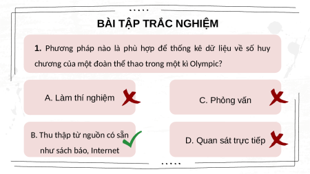 Giáo án điện tử Bài tập cuối chương 4 Toán 8 Chân trời sáng tạo
