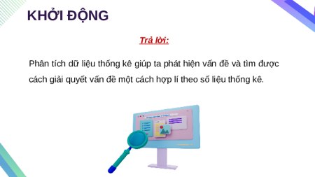 Giáo án điện tử Phân tích dữ liệu Toán 8 Chân trời sáng tạo