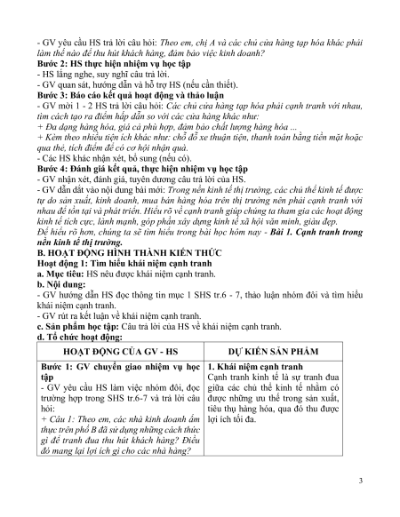 Giáo án KTPL 11 Kết nối tri thức (năng lực số)