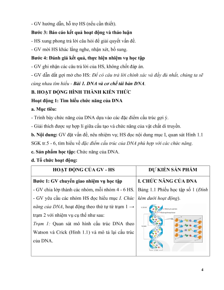 Giáo án Sinh học 12 Kết nối tri thức (năng lực số)
