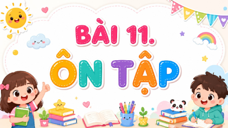 Bài giảng Powerpoint Bài 11: Ôn tập