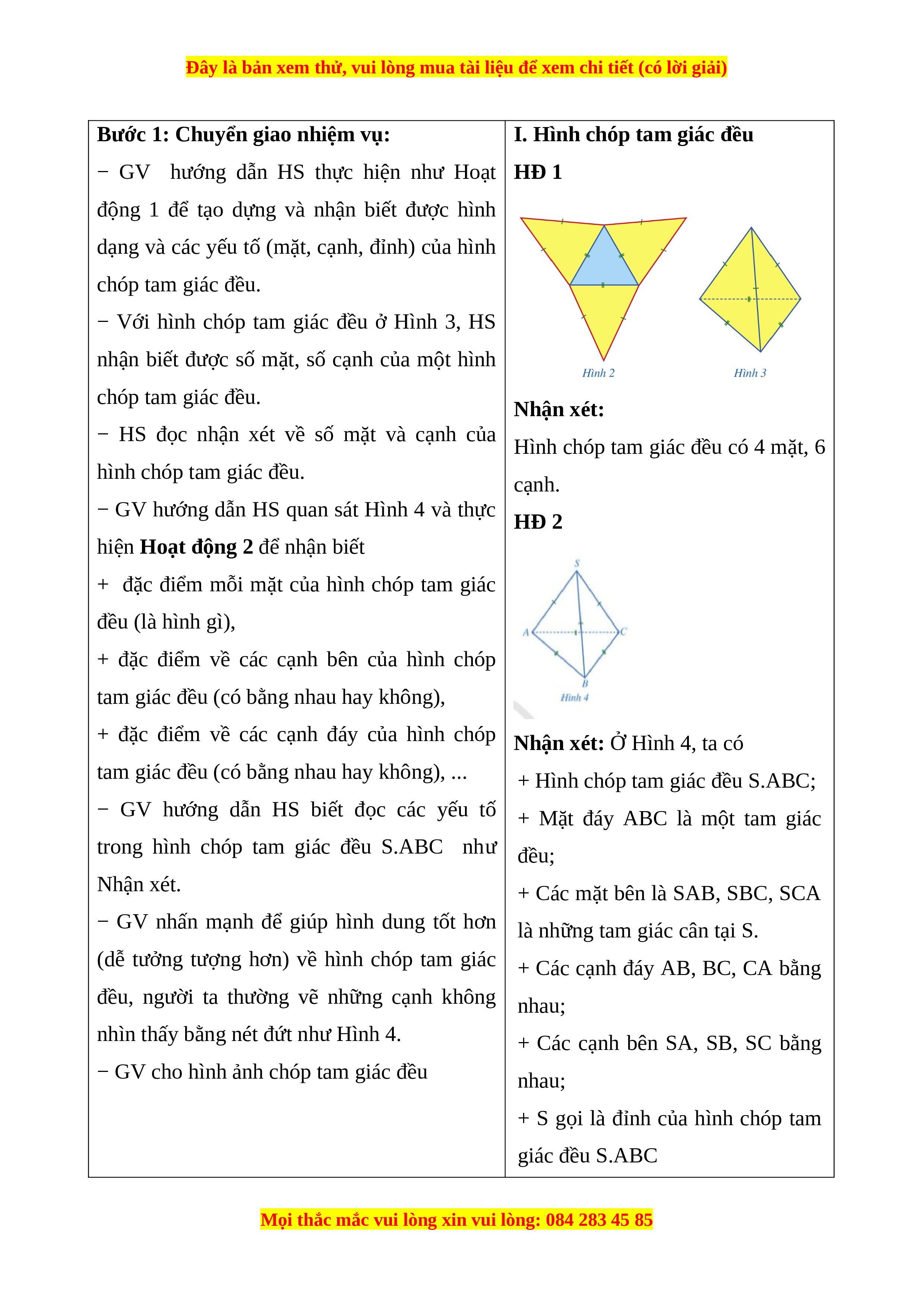 Chặn giấy pha lê hình chóp 3 cạnh tam giác đều