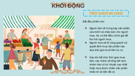 Giáo án Powerpoint Bài 3 KTPL 10 Kết nối tri thức: Thị trường