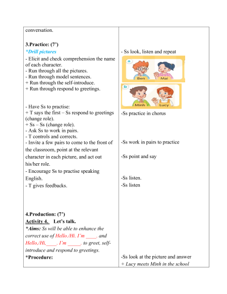 Giáo án Tiếng Anh 3 Global success (năng lực số)