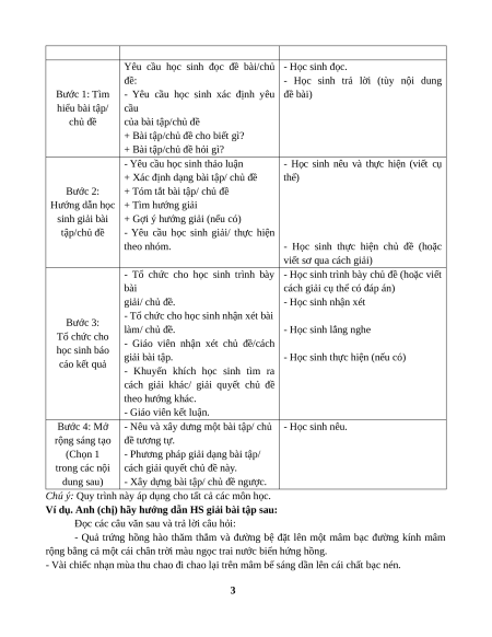 (Ôn thi Viên chức THCS) Hướng dẫn học sinh làm bài tập, chủ đề theo định hướng phát triển năng lực người học