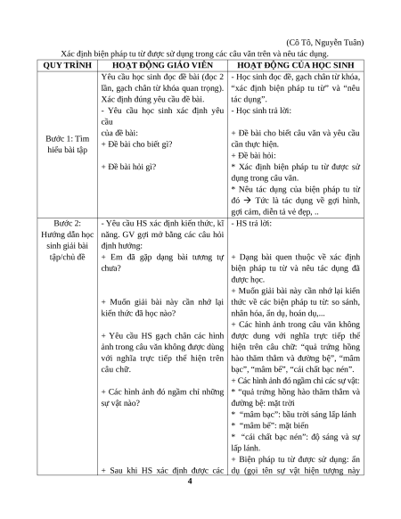 (Ôn thi Viên chức THCS) Hướng dẫn học sinh làm bài tập, chủ đề theo định hướng phát triển năng lực người học