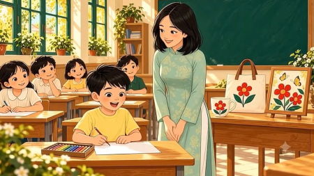 Video AI khởi động Mĩ thuật lớp 2