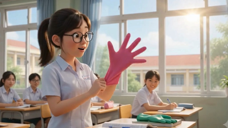 Video AI khởi động Toán 12 Độ dài gang tay (gang tay của bạn dài bao nhiêu?)