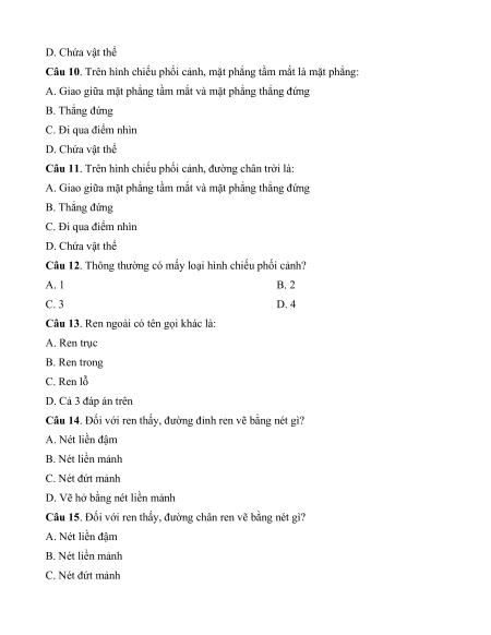 15 Đề thi Công nghệ 10 Giữa kì 2 (có lời giải)