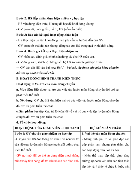 Giáo án Giáo dục thể chất 11 Kết nối tri thức (năng lực số)