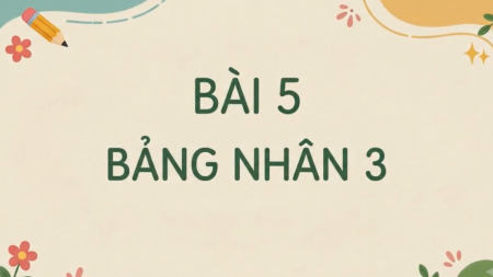 Video AI khởi động Toán lớp 3 Bài 5: Bảng nhân 3, bảng chia 3 (Tiết 1)