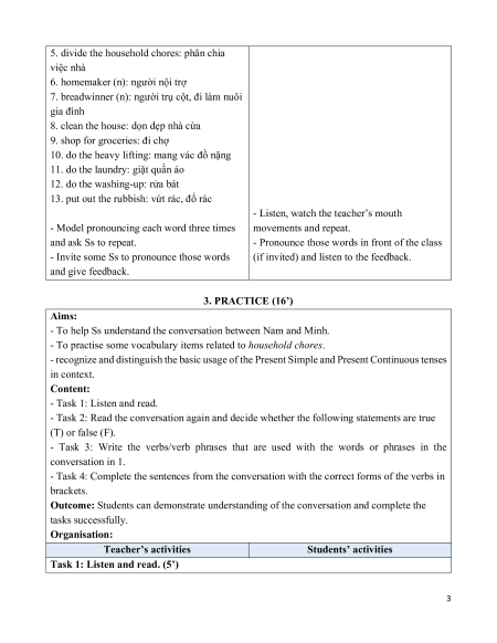 Giáo án Tiếng Anh 10 Global success (năng lực số)