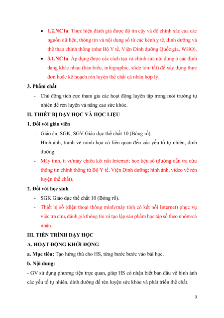Giáo án Bóng rổ 10 Kết nối tri thức (năng lực số)
