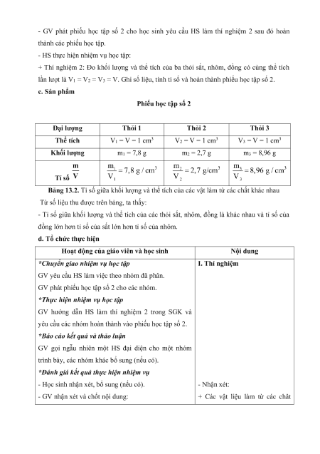Giáo án Vật lí 8 Kết nối tri thức (năng lực số)