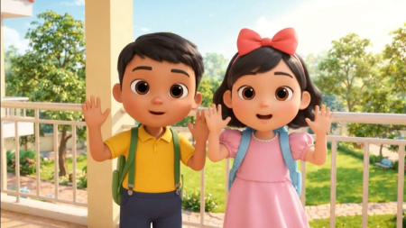 Video AI khởi động Tiếng Anh lớp 3