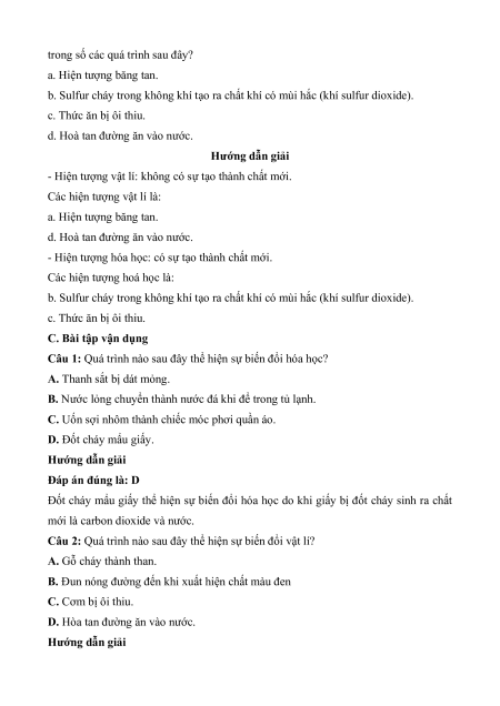 Các dạng bài tập Hóa học 8 (có lời giải)