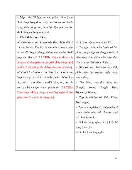 Giáo án Tin học lớp 5 Kết nối tri thức (năng lực số)