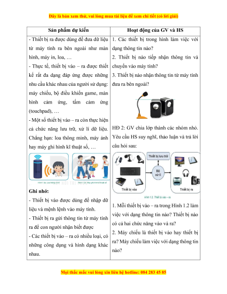 Giáo án Tin học 7 Kết nối tri thức (năng lực số)