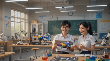 Video AI khởi động Toán 12 Bài 8: Biểu thức toạ độ của các phép toán vectơ