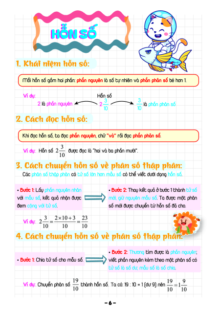 Takenote Toán lớp 5